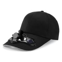 Gorra de béisbol con energía solar de verano, visera con ventilador de refrigeración para uso en exteriores - details 11