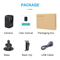 Minicámara de seguridad Full HD para coche, videocámara de bolsillo con visión nocturna, detección de movimiento, grabadora de vídeo PIR en espera, 1080P - details 14
