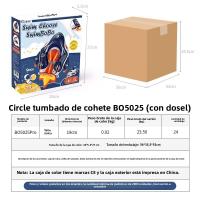 Anillo De Natación Forma De Cohete Toldo Desmontable Hinchable Fiesta Infantil Anillo De Natación Para Bebés - details 2