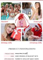 Labial de Lengua en Bolsa de Gaza Roja 24PCS Ideal para Boda y Regalos de Navidad y Año Nuevo - details 7