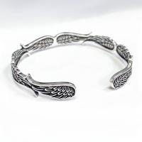 Pulseras para Hombre Ajustable con Alas de Ángel, Diseño de Plumas Retro Europeo, Joyería Masculina Moderna, Regalos para Hombre 2025 - details 5