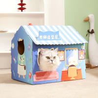 HOOPET-rascador de cartón para gatos, rascador para gatos, tablero para rascar - details 7