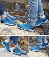 Zapatos de senderismo de alta calidad para mujer, botas impermeables para otoño e invierno, para exteriores, deportivas, senderismo, montaña, escalada, calzado atlético - details 14