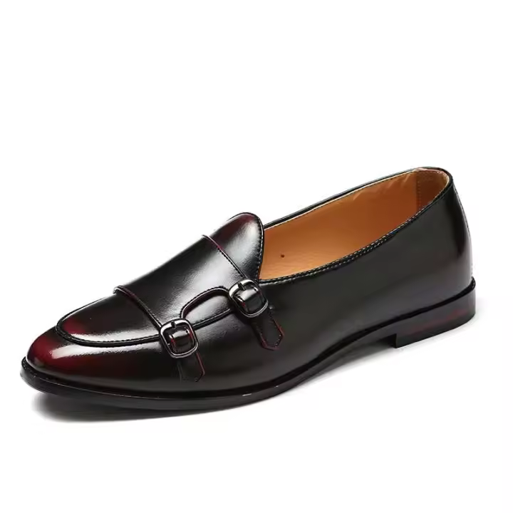 2024 Schuhe Herren Caliente marca de moda vestido de cuero + Zapatos Casuales Para Hombre Mokasin - 1
