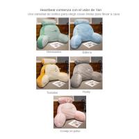 Cojín de noche suave cojín trasero grande almohada sofá cama dormitorio de lectura largo sentado cintura soporte artefacto - details 8