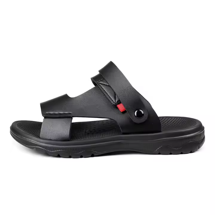 Sandalias de verano para hombre, cómodas zapatillas transpirables convertibles entre sandalias y zapatillas para uso informal al aire libre - 1