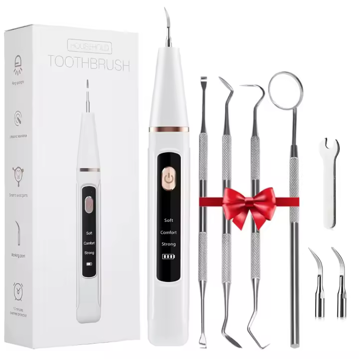 Removedor de Calcino Dental Ultrasónico Escalador de Placa Dental Limpiador de Manchas de Karió - 1