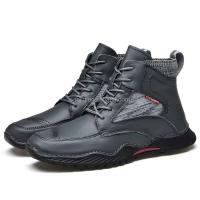 Marca de alta calidad Zapatillas De Baloncesto botas de invierno de piel para hombre precio bajo de fábrica de cuero casual - details 0