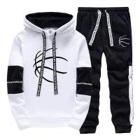 Moda Callejera de Otoño para Hombres Conjunto Deportivo Casual con Capucha y Pantalones Elásticos - details 2
