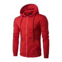 Sudadera De Hombre Con Capucha Y Cierre De Cremallera Estilo Casual Ajustada Manga Larga Para Otoño Y Invierno - details 7