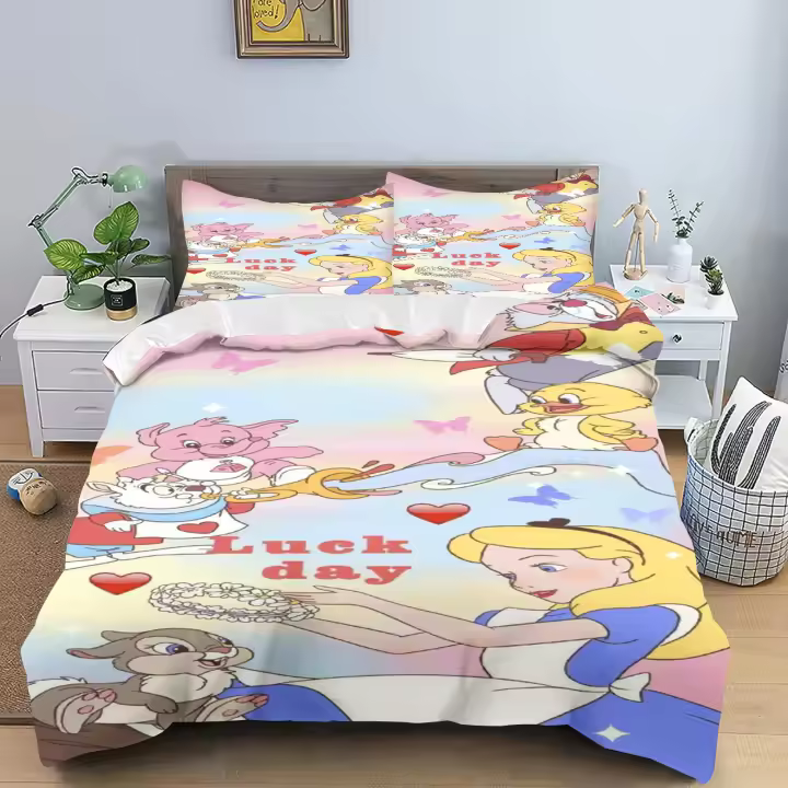 Conjunto de Rievetas Alice en Maravillas Diseño de Dibujos Animados Moderno - 1