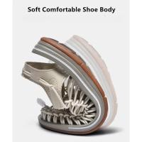 Sandalias de Verano para Hombres Sandalias de Playa Tejidas a Mano a la Moda - details 5