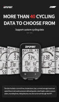 Computadora de Bicicleta Igpsport Bsc 100s Sensor de Cadencia y Velocímetro para Montañismo y Carretera Ant+ GPS - details 9