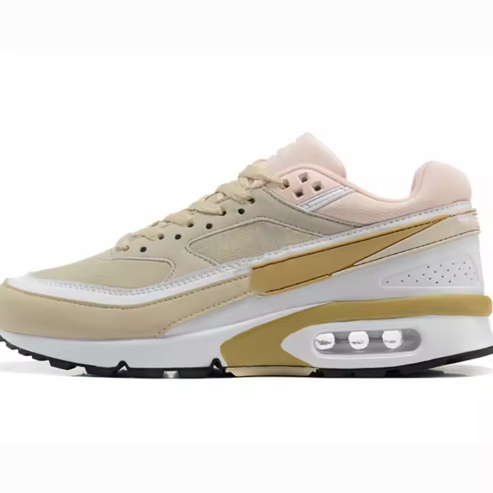 Zapatillas de correr transpirables blancas para hombres y mujeres Zapatillas de baloncesto casuales para caminar al aire libre por David Bw91s - 1