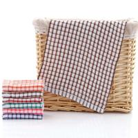 6 uds algodón cocina té absorbente t libre Catering restaurante tela a cuadros toallas para platos - details 5