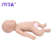 Muñeca de Bebé Renacida de Silicona IVITA Suave, Realista, Juguete Educativo para Niños con Chupete - details 8