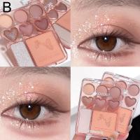 Paleta de Sombras de Ojos de Amor de 8 Colores Rouge de Alto Brillo Paleta Integrada de Belleza Duradera para V2O1 - details 4
