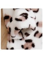 Ropa De Bebé Unisex Estampado De Leopardo Y Flannel Para Otoño E Invierno Con Cuello Alto Y Cierre Simple Talla 0-18 Meses - details 5