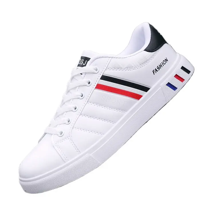 Zapatos planos informales para hombre, zapatillas vulcanizadas de lujo para primavera y otoño, Tenis deportivos para exteriores - 1