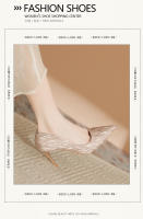Zapatos de novia principal 2025 diseño francés Tacones altos y estilizados - details 7