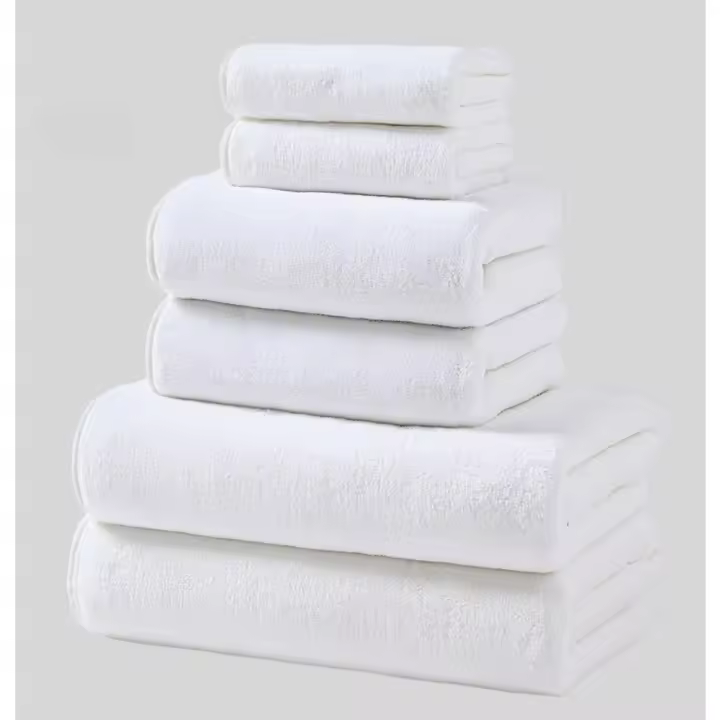 Resistentes, Suaves y Absorbentes Ideal para baño, Casa, Hotel, Piscina, 6 piezas - 1