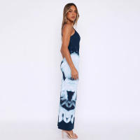 BUNO-Vestidos de verano para mujer, sin mangas, estampado, Espalda descubierta, Bodycon Sexy, ropa de calle informal, vestido elegante para mujer - details 5