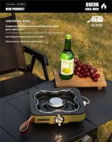 Burk Bubic mesa de comedor al aire libre gas portátil propano butano 3200W camping picnic estufa de té, estufa TA - details 9