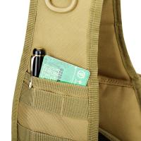 Glovento - Bandolera Táctica Urbana con MOLLE Camuflada para Senderismo y Ciclismo - details 6
