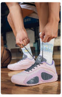 Zapatos De Baloncesto Tatum Segunda Generación Para Hombres Color Rosa Con Anillo De Fricción Suela De Alta Rebound Transpirables Para Deporte - details 13
