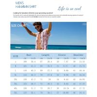 Camisas informales de moda para uso diario de verano, camisas hawaianas para vacaciones en la playa para hombre, camisas de manga corta con estampado de palmera en 3D - details 2
