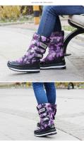Nuevos zapatos casuales de algodón antideslizantes de terciopelo de invierno para hombres y mujeres - details 11