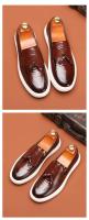 Zapatos de fiesta de boda hechos en China de cuero estilo Oxford de negocios de vestir clásico para hombres - details 0