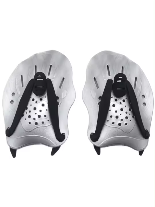 Flotadores Ajustables para Brazo para Entrenamiento de Natación Guantes de Buceo Palmados para Hombres, Mujeres y Niños - 1