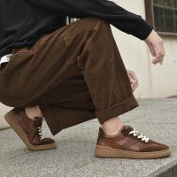 Zapatillas de Cuero Genuino para Hombres Four Seasons Suela Suave, Cómoda para Caminatas al Aire Libre y Negocios - details 8
