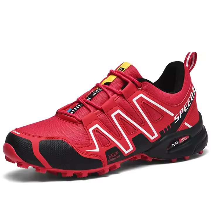 Zapatos de Senderismo para Hombres Transpirables, Talla Grande, Deportes al Aire Libre, Zapatillas de Plástico Antideslizantes, Bicicleta Casual - 1
