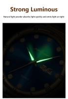 Reloj de Pulsera de Acero Inoxidable de Cuarzo Automático Función de Fecha Resistente al Agua - details 9