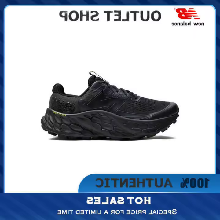 LETEN 【100% AUTÉNTICO】 Fresh Foam Trail More V3 Negro " Zapatillas MTMORNBK Zapatillas deportivas de moda unisex para correr para hombres y pegatinas de pared - 1