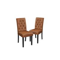 Set de 2 Piezas Sillas de Comedor Silla de Cocina Conjunto de Silla de Cocina Tapizada Carga MAX de 135 KG - details 11