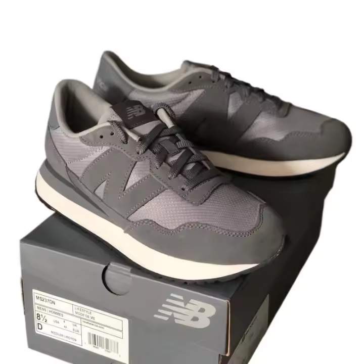 237 Zapatos de trabajo originales Y3TU para hombre en gris, negro y blanco - 1