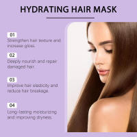 La mascarilla hidratante para el cuidado del cabello Jaysui nutre el cuero cabelludo, hidrata el cabello, lo hace esponjoso, suave y brillante. - details 2