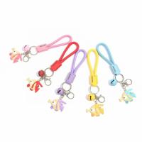 Llavero de pez payaso con correa para la muñeca, decoración de bolso cosido a mano, colgantes de dibujos animados de pez payaso, baratija, colgante de llave de dibujos animados de Anime con corazón para chica - details 6