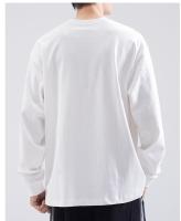 Camiseta De Manga Larga De algodón para hombre, camisetas De talla grande, primavera y verano, 100% - details 4