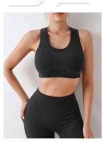 Conjunto de Workout sin Costuras para Mujer Sport Bra de Cintura Alta, Shorts de Yoga, Leggings de Moda de Gimnasio - details 10