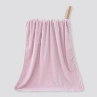 Toalla de baño portátil con absorción de agua para adultos, toalla de baño suave gruesa, forro polar Coral, manta de 140x70cm para el hogar - details 5