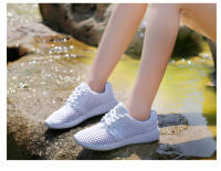 Zapatillas de correr de malla transpirable para mujer, zapatos de entrenamiento cómodos, zapatillas de gimnasio, zapatillas de tenis deportivas antideslizantes para exteriores, Verano - details 15
