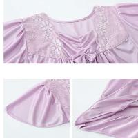 Conjunto de pijama de satén grande 5XL, pijamas cortos, decoración del hogar de mediana edad, pijamas de mujer baratos - details 13