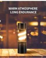 Luz LED Retro multifuncional para acampar, luz ambiental tipo C recargable por USB, 4 modos, impermeable para pesca y Camping - details 2