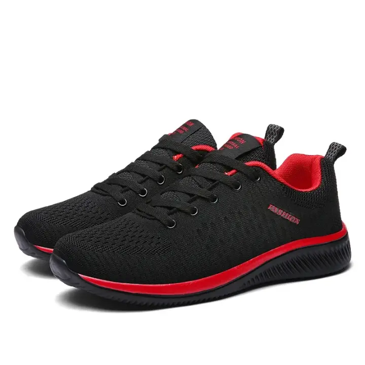 Zapatos de Punto para Correr para Hombre Zapatillas Deportivas Informales Transpirables para Gimnasio Atlético Zapatos Ligeros para Exteriores para Mujer Talla 38-48 - 1