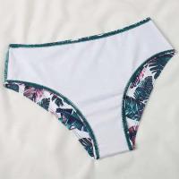 Conjunto de Bikini Sexy de dos piezas para mujer, ropa de playa Unicolor con realce, Tr de verano, Bikini Triangular, baño Ba de cintura, 2024 - details 64