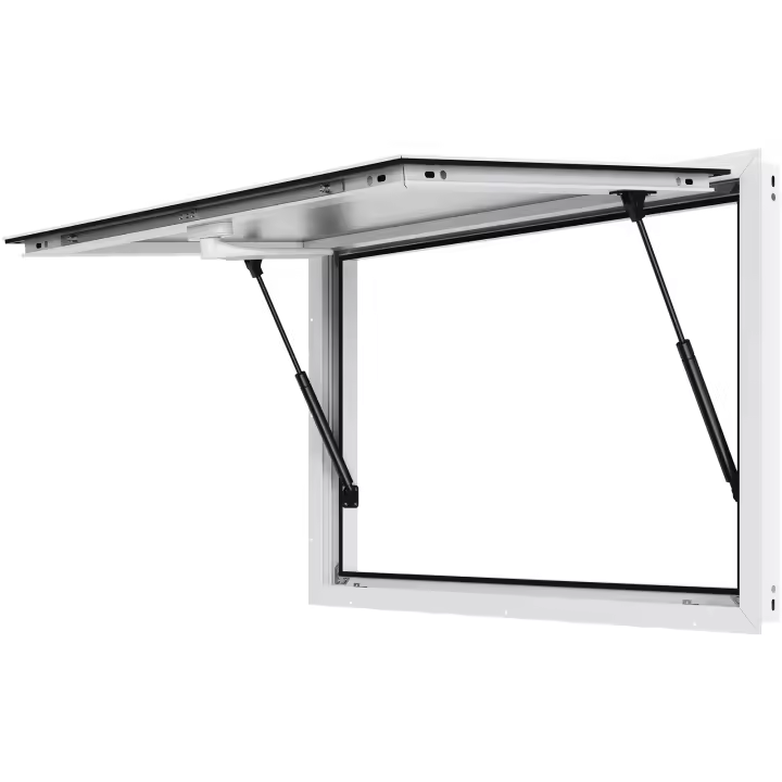 SucceBuy Ventana de concesión para camión de comida de 36 "x 24", duradera y práctica - 1
